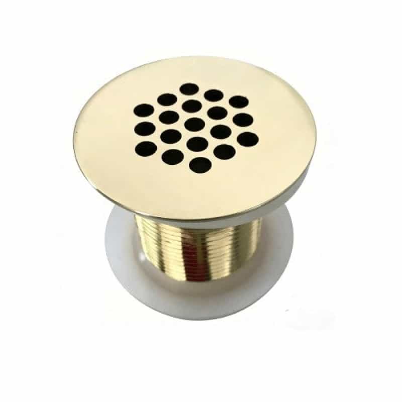 Bathroom Sink Grid Drain - Gold - 3"