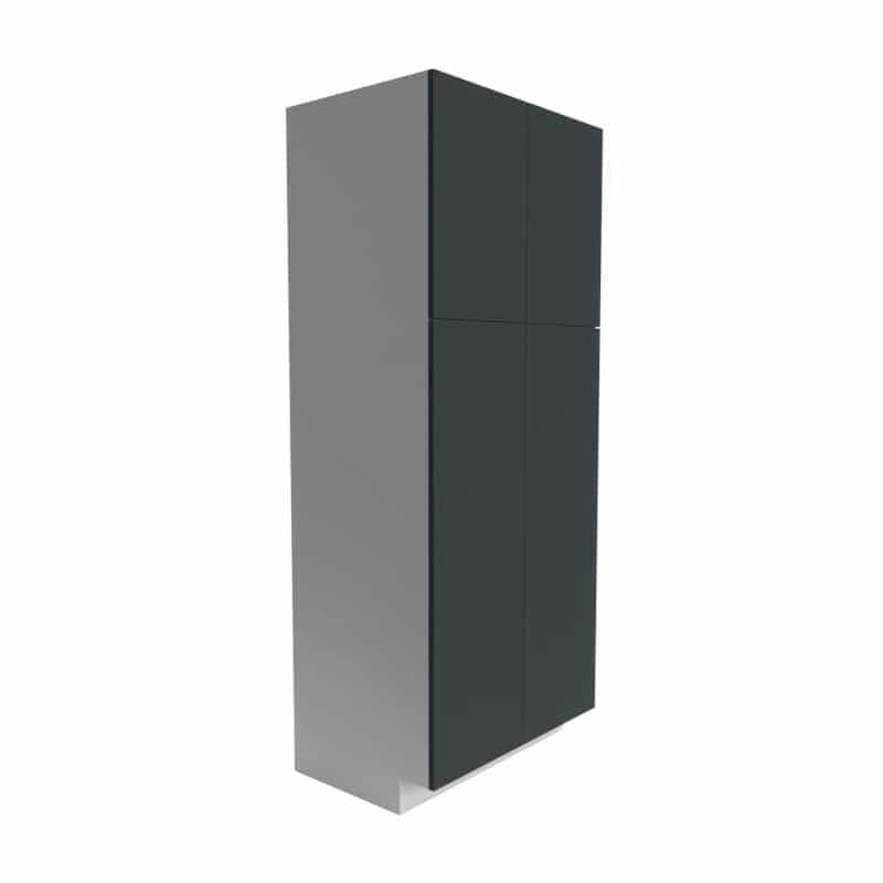 Manhattan Grey Matte Wood Kitchen Pantry Cabinet - 36" X 84" X 24" (Assembly Required) - Matte