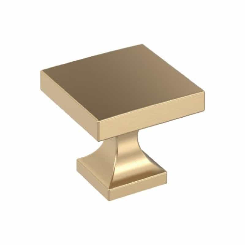 Pedestal Zinc Cabinet Knob - Champagne Bronze - 1 1/16" (27 Mm) Length