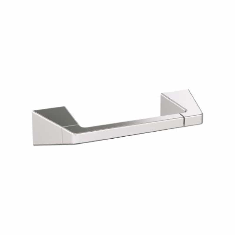 Blackrock Zinc Pivoting Double Post Toilet Paper Holder - Polished Nickel - Pivoting Double Post