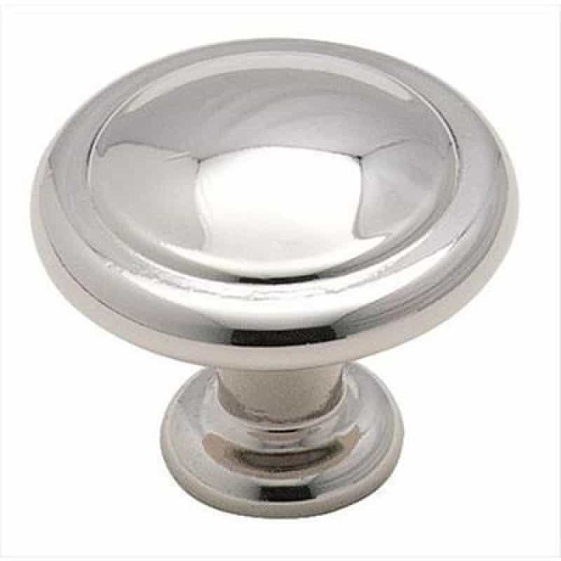Bp138726 Everyday Heritage Zinc Cabinet Knob - Polished Chrome - 1 1/4" (32 Mm) Length