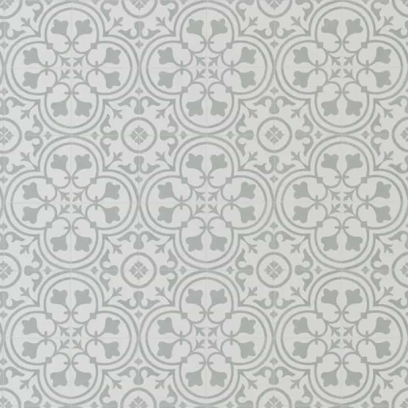 Gold Deco Pewter Resilient Luxury Sheet Vinyl - Pattern