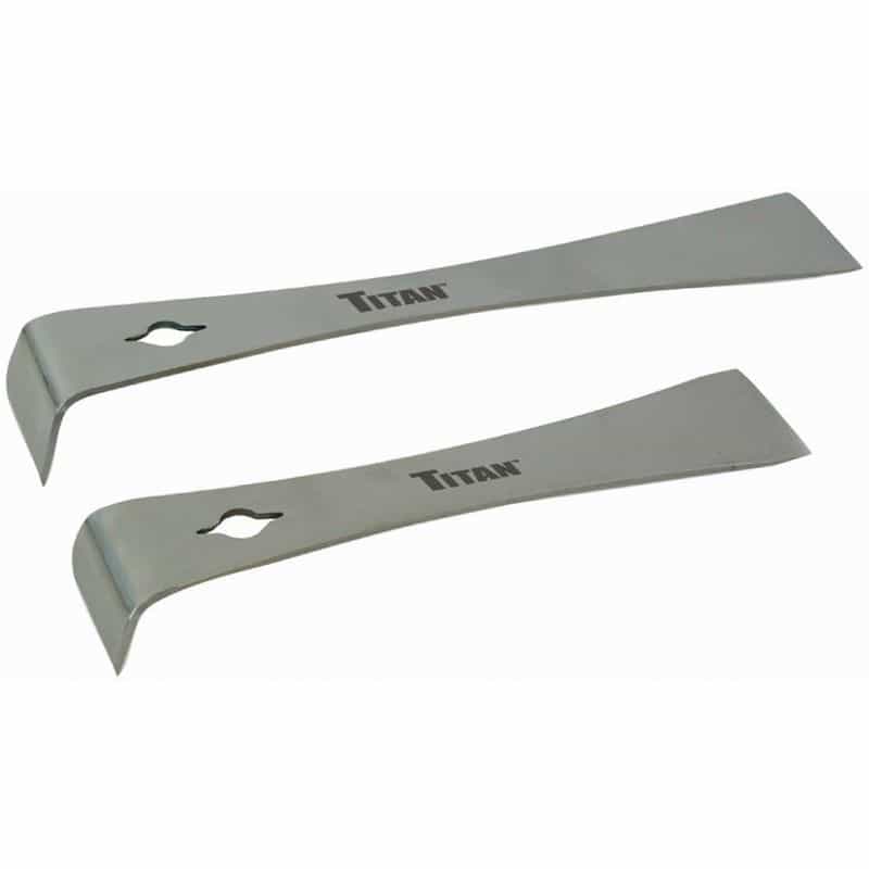 Titan Tool 2 Piece Stainless Steel Pry Bar/Scraper Set