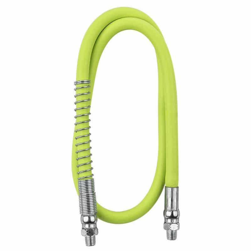 Flexzilla Grease Hose With Spring Guard, 3/16″ X 36″ With 1/8″ Mnpt Ends