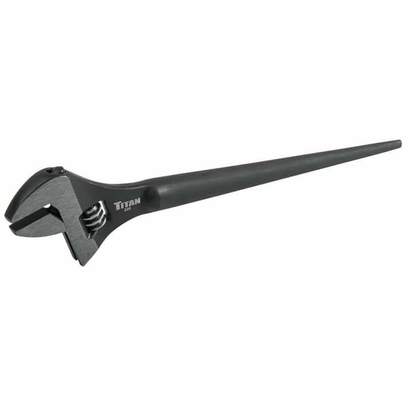 Titan Tool 8 In Adjustable Spud Wrench