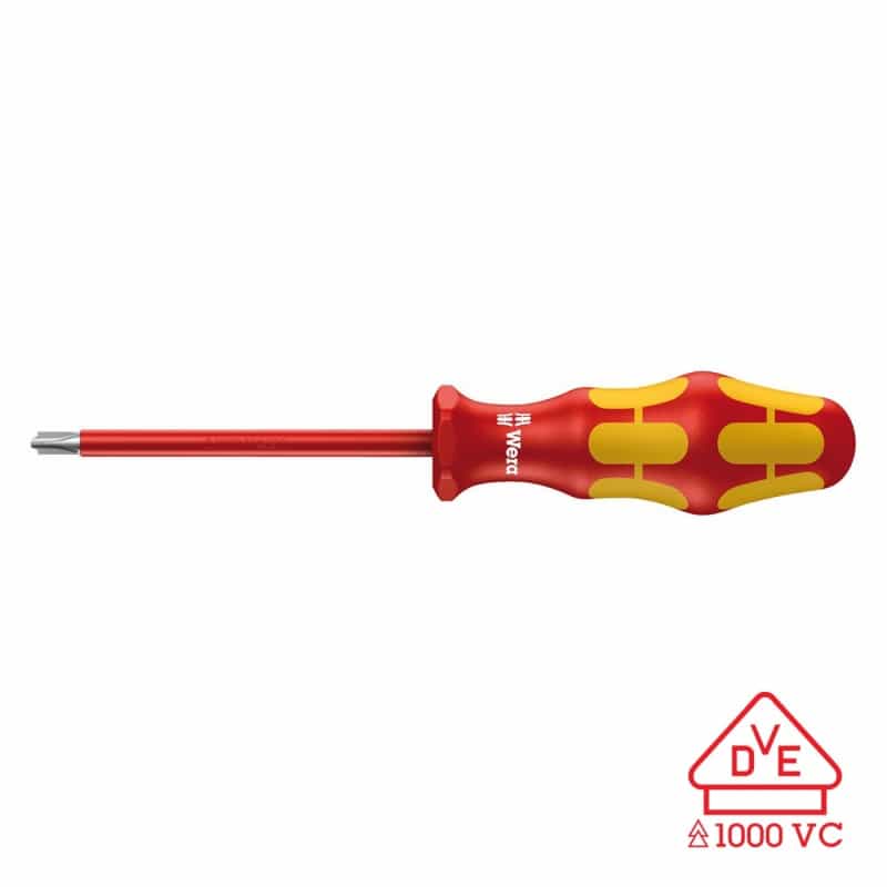 Wera Insulated Screwdriver With Reduced Blade Diameter For (#2) Plusminus Screws (Phillips/Slotted)