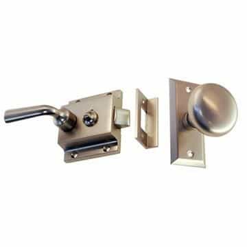 Restorers Classic Knob To Lever Screen Door Latch Set