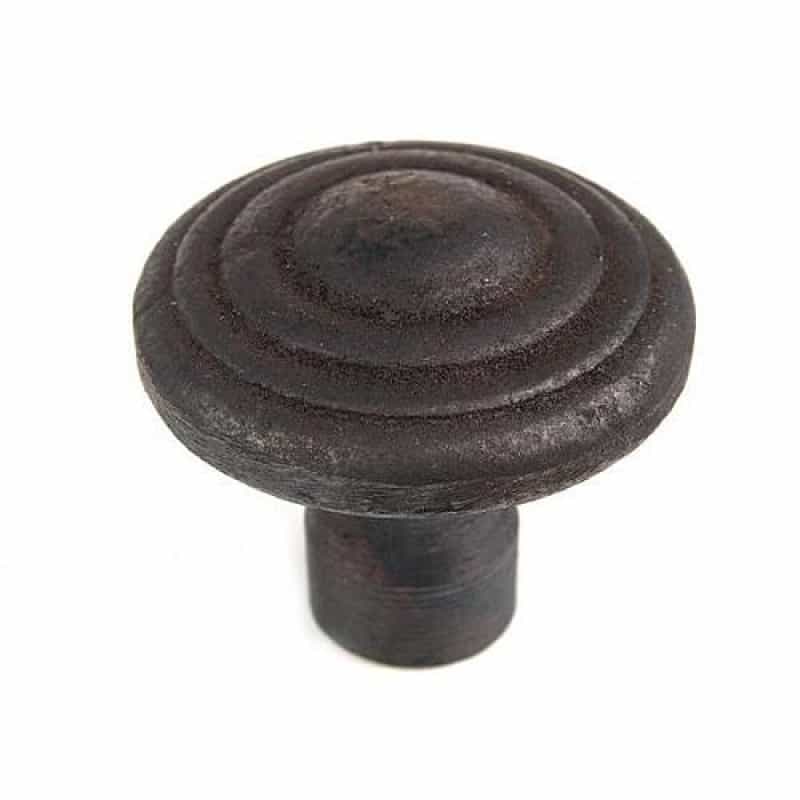 Restorers Rustic Iron Ringed Cabinet Knob