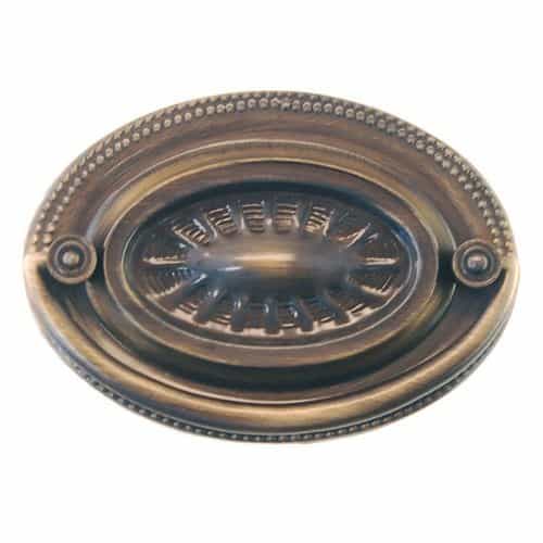 Restorers Classic Large Oval Chippendale Bail Pull
