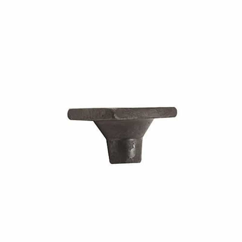 Restorers Hand Forged Iron Flat Top Knob