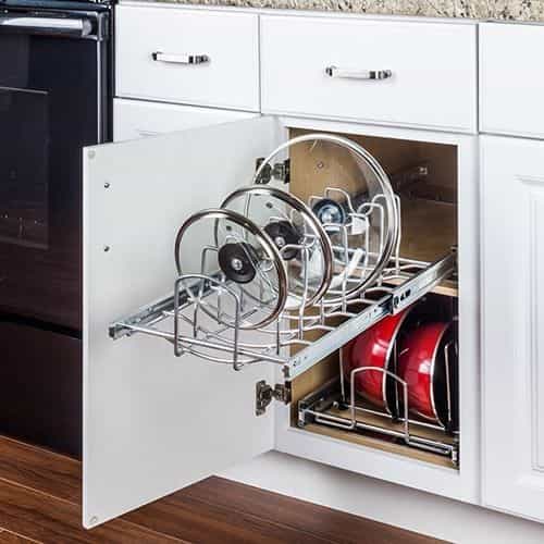 Hardware Resources 11-Minute Pots And Pans Organizer Pullout