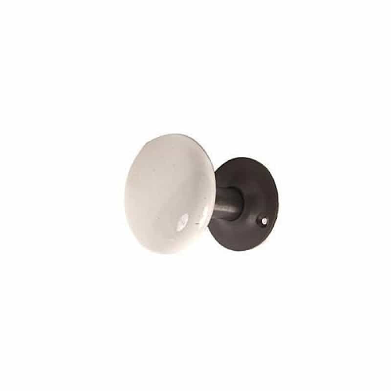 Restorers Porcelain Knob Set With Rosettes And Spindle