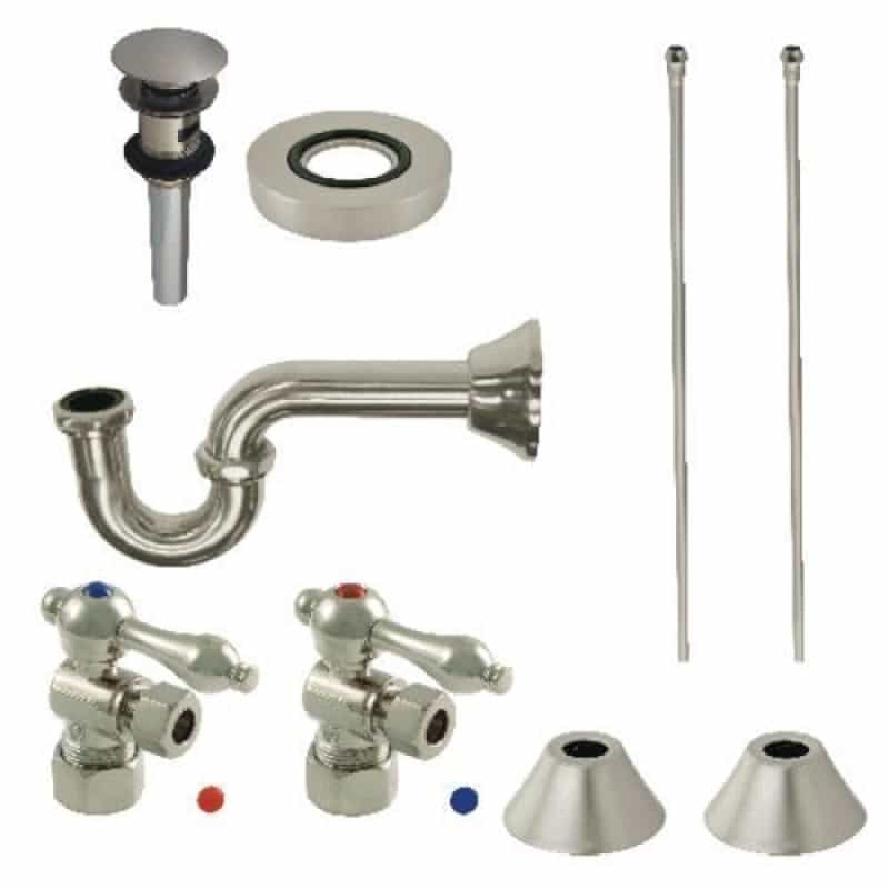 Restorers Traditional Plumbing Trim Kit With P Trap & Overflow Drain