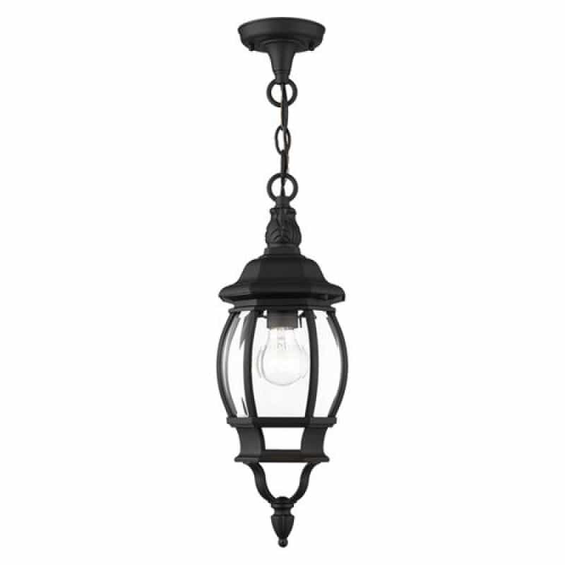 Livex Lighting Frontenac 1-Light Small Outdoor Pendant Lantern