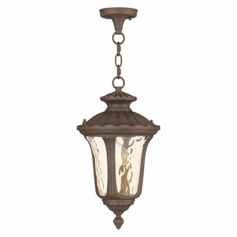 Livex Lighting Oxford 1-Light Medium Outdoor Pendant Lantern
