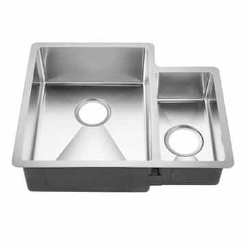 Barclay Fennel 23 Inch Double Stainless Undermount Kitchen Sink