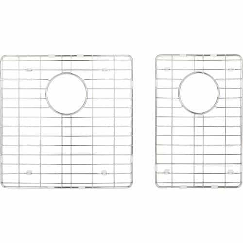 Hardware Resources Grid Set - 32 Inch Handmade 60/40 Double Kitchen Sink