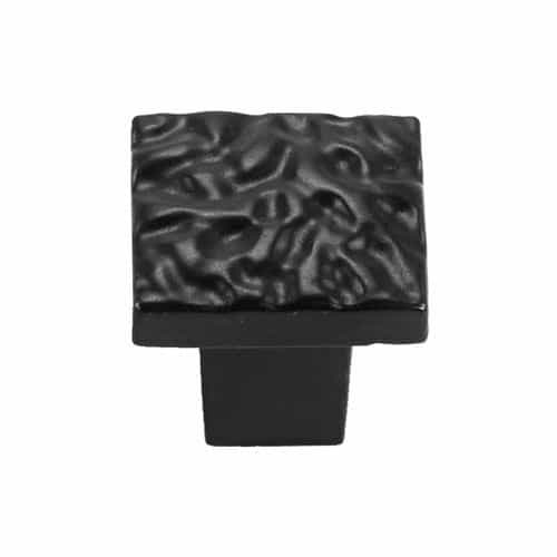 Iron Valley Hardware Textured Square Cabinet Knob - 5 Pack