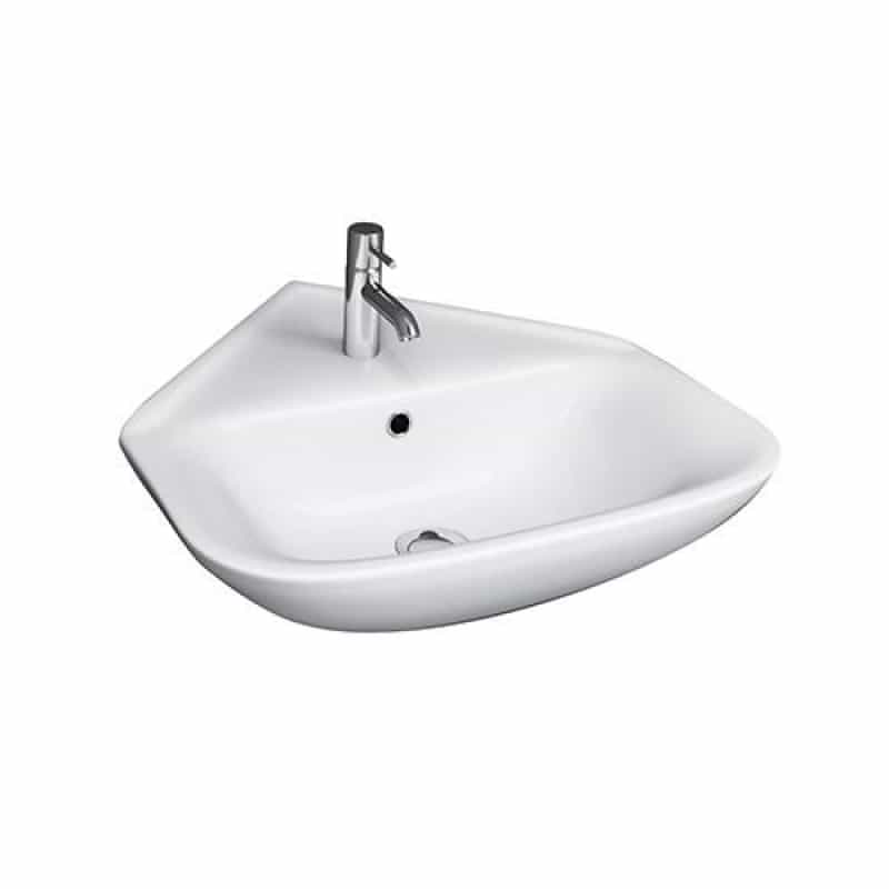 Barclay Eden 450 Corner Wall Hung Lavatory Sink