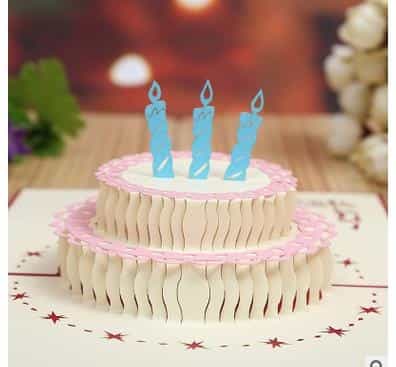 Birthday Cake Greeting Card