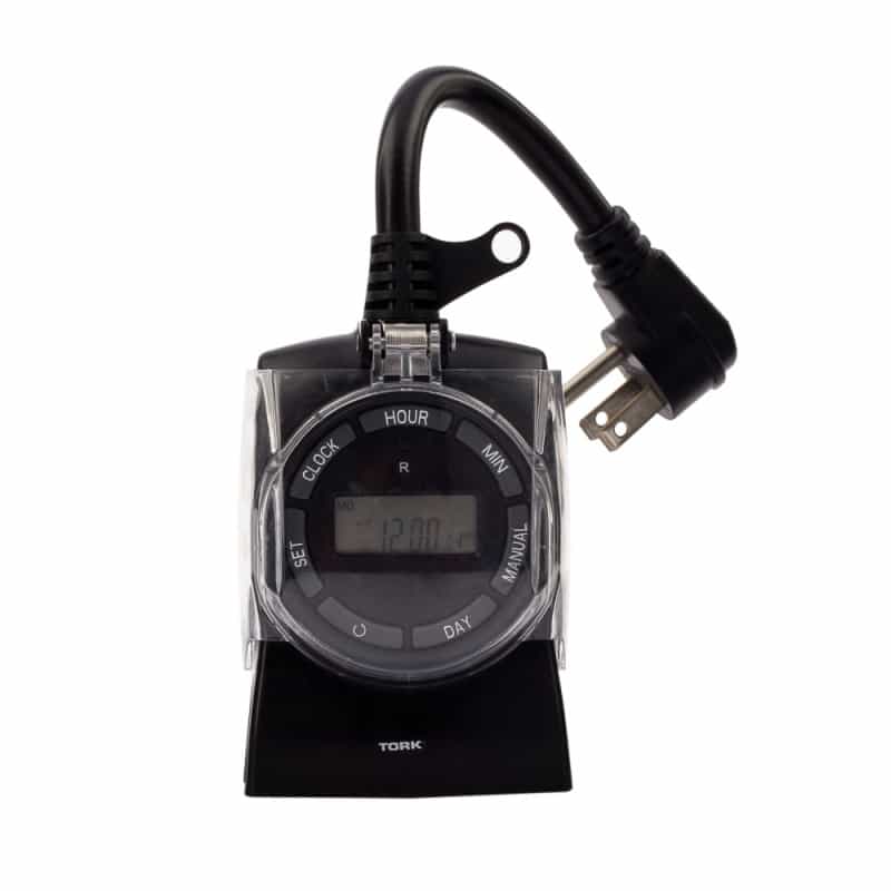 Wintergreen Lighting® 15 Amp Digital Outdoor Plug-In Timer