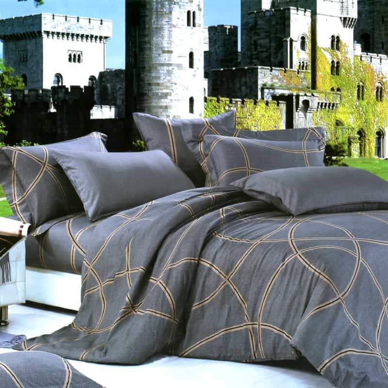 100% Cotton 3Pc Comforter Cover - Reminiscent Mood