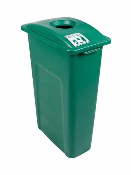 Busch Systems WASTE WATCHER Cans & Bottles Circle Green Bin