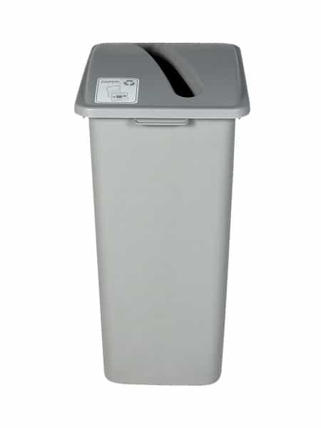 Busch Systems WASTE WATCHER XL Paper Slot Grey Bin