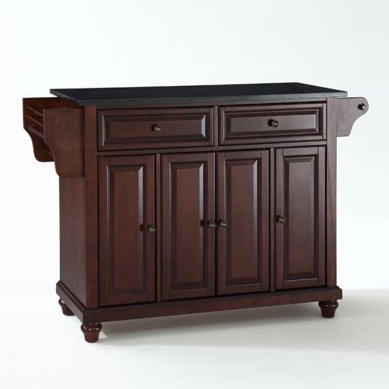 Cambridge Granite Top Full Size Kitchen Island/Cart