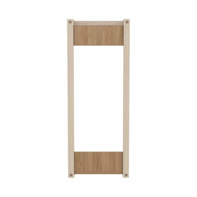 Ambia Wall Tower Rack, Natural Oak
