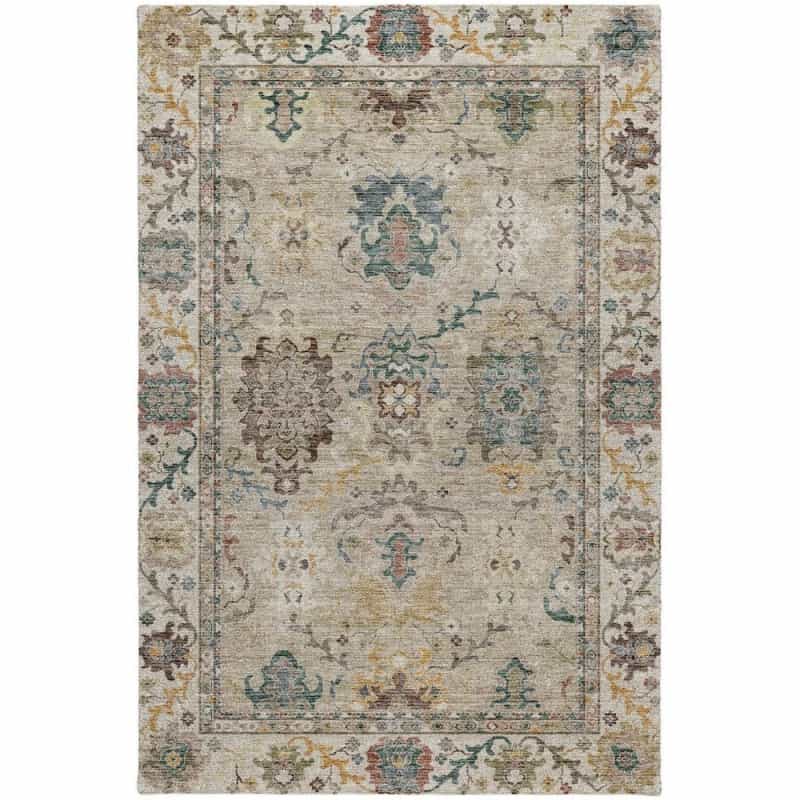 Indoor/Outdoor Silk Road Putty 6'6" X 9'6" Rug