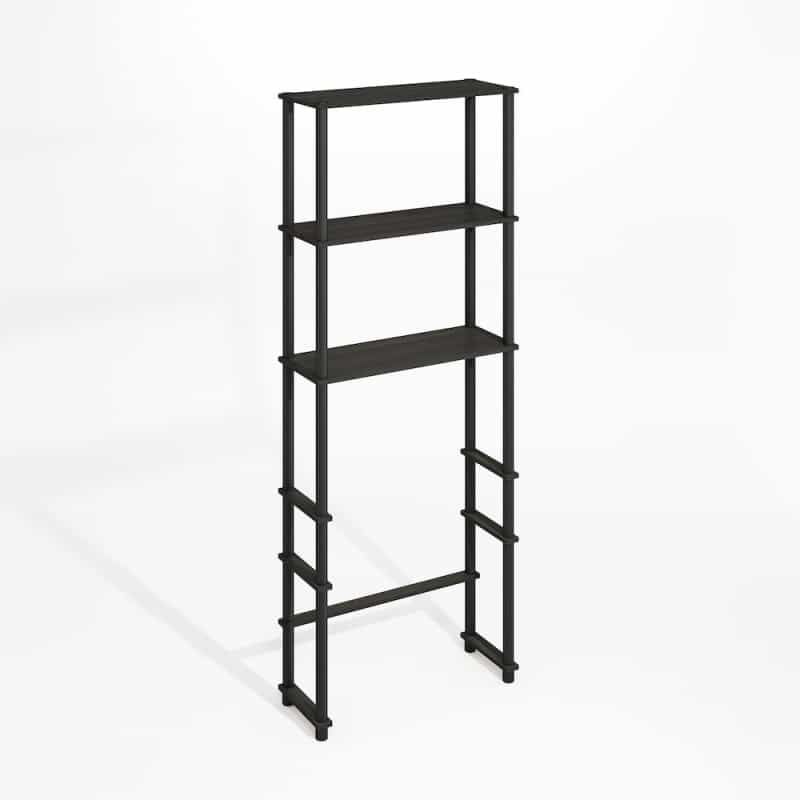 Turn-N-Tube Freestanding Over-The-Toilet Storage Rack With 3 Shelves