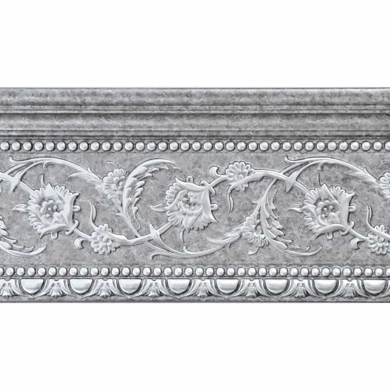 Grey And Silver Crown Molding 92 Inch