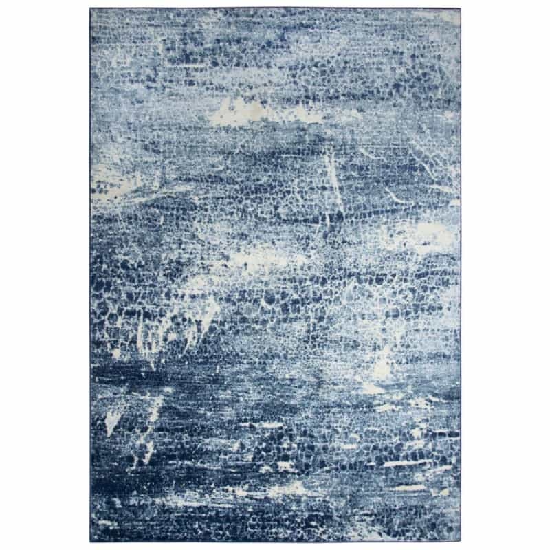 Encore Blue 8' X 10' Power-Loomed Rug- En7262