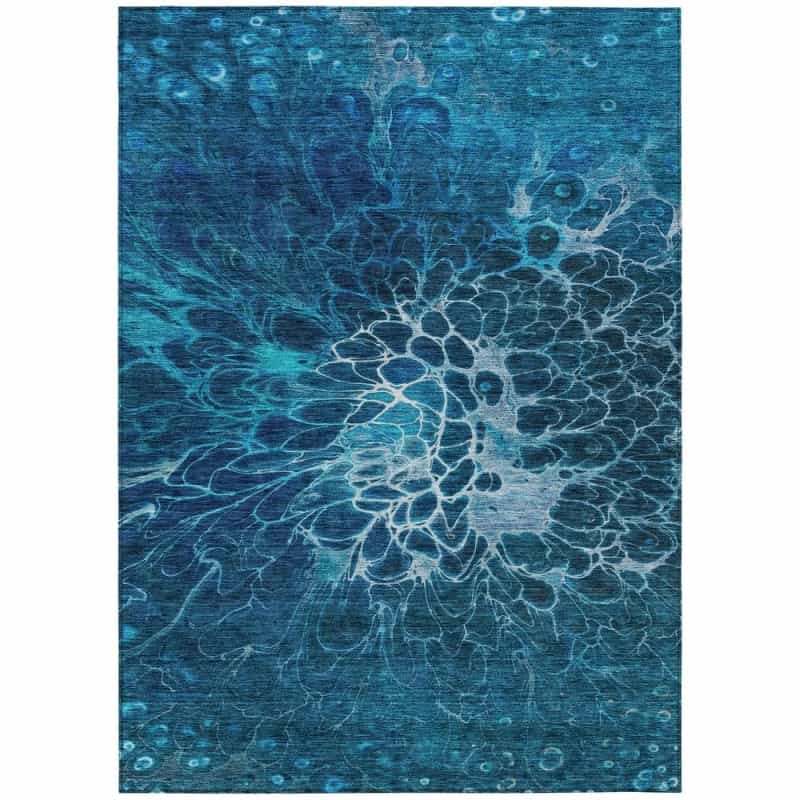 Chantille Acn652 Blue 5' X 7'6" Rug