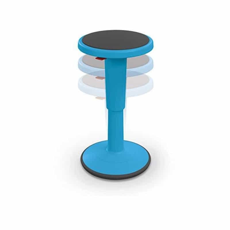 Hierarchy Height Adjustable Grow Stool- Tall Stool (Blue)