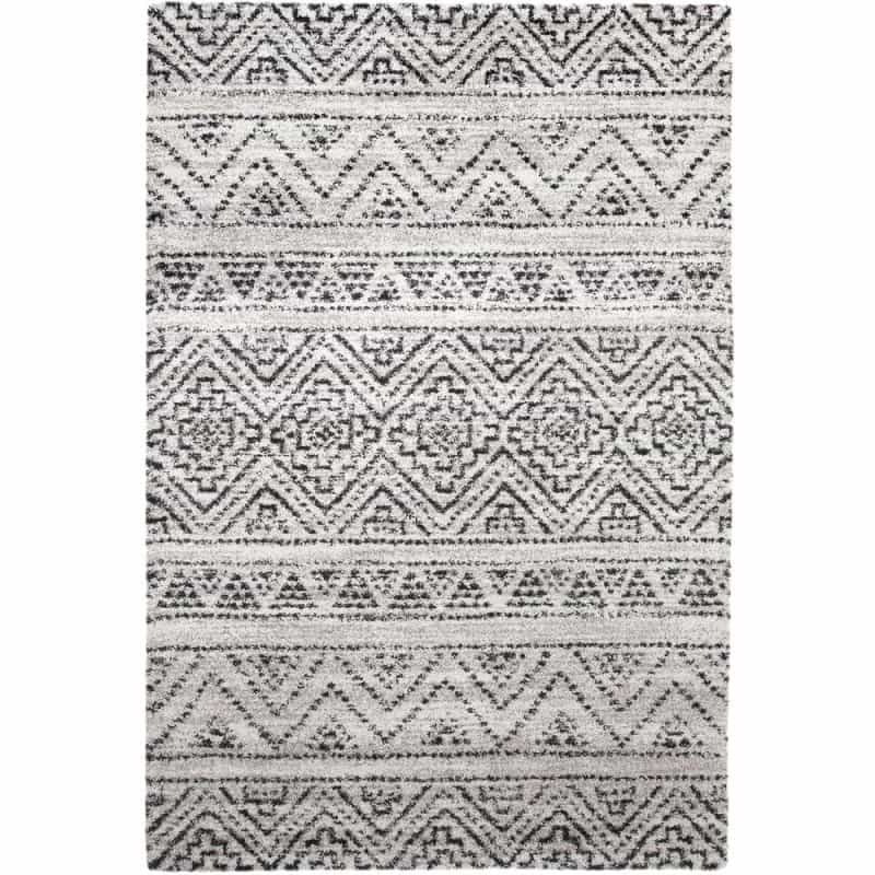 Granada Sella Ivory/Natural/Black Area Rug, 7'10" X 10'10"