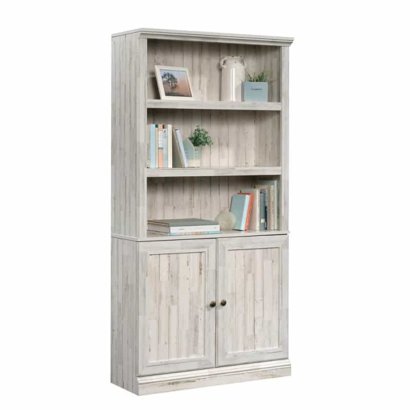 Miscellaneous Storage Library, White Plank Finish