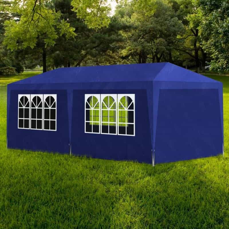Vidaxl Party Tent 10'X20' Blue, 90337