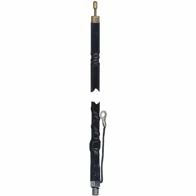 Wilson Antennas Tunable 2-Foot Silver Load Fgt Series Fiberglass Tip Am|Fm