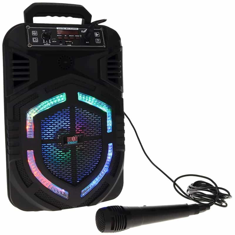 8 Inch Tailgate Bluetooth(R) Speaker Portable Speaker With Microphone