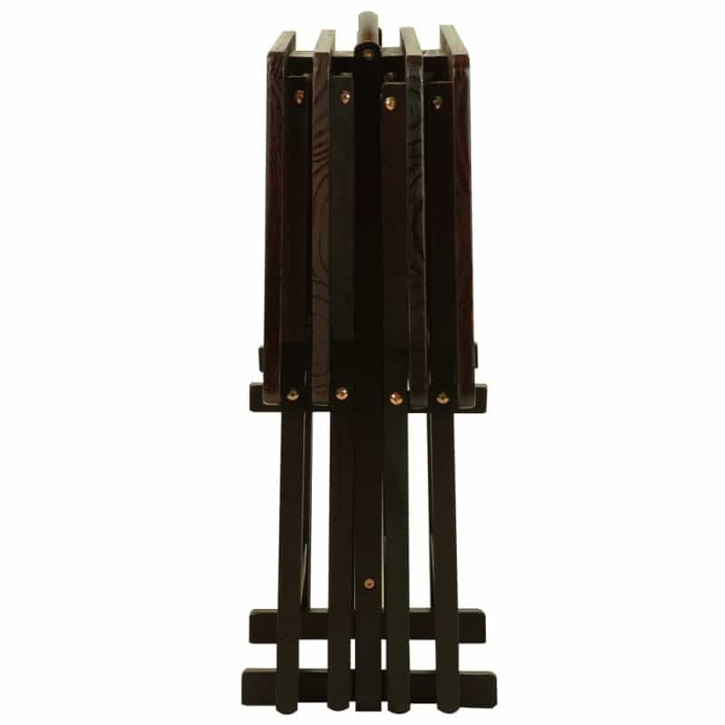 5Pcs Tray Table Set-Espresso