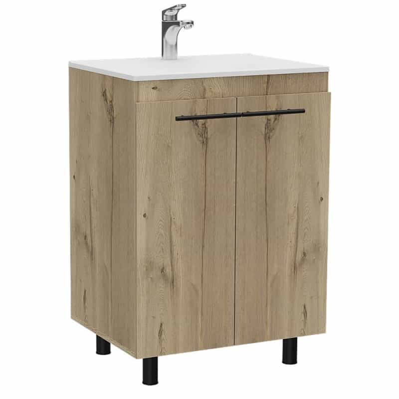 Dustin Free Standing Sink Cabinet Pine
