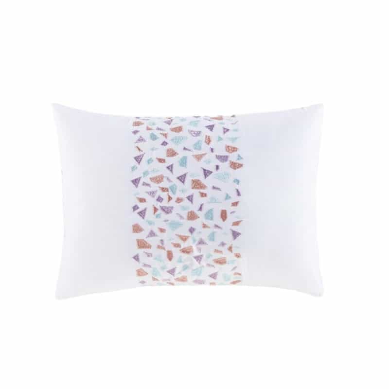 Metallic Glitter Printed Reversible Comforter Set