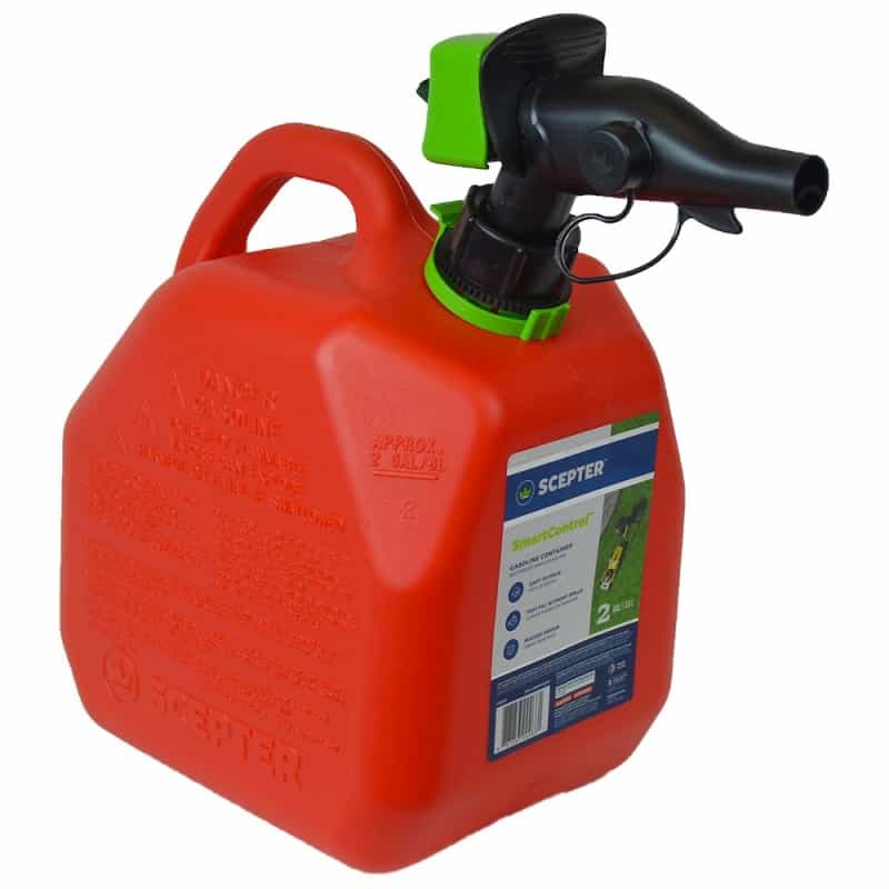 2-Gallon Smartcontrol Gas Container Small Gas Can-Red