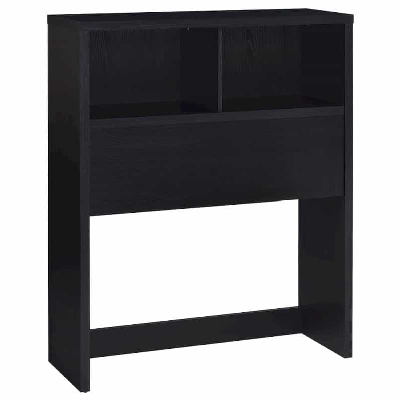 Westpark 49-Inch Twin Bookcase Headboard Black