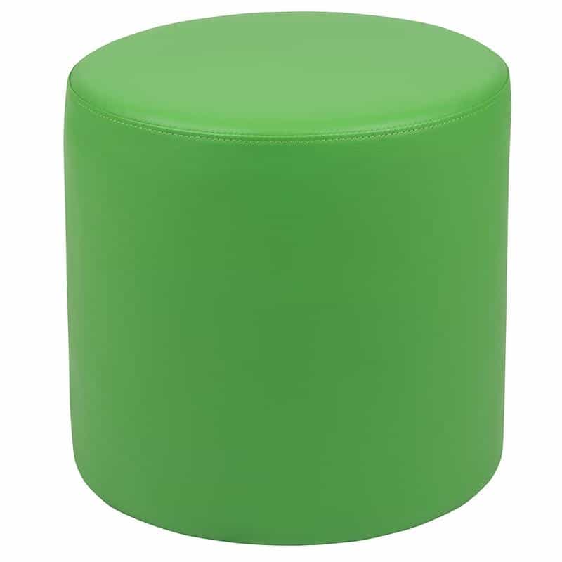 Soft Seating Circle For Classrooms And Common Spaces - 18" Seat Height (Green)