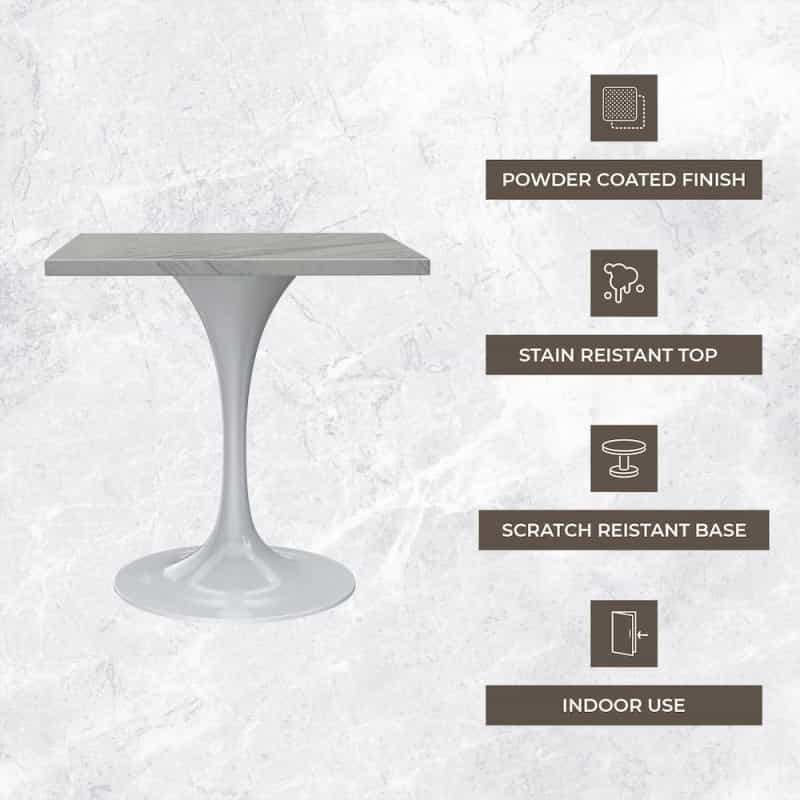 Verve Collection 27 Square Dining Table