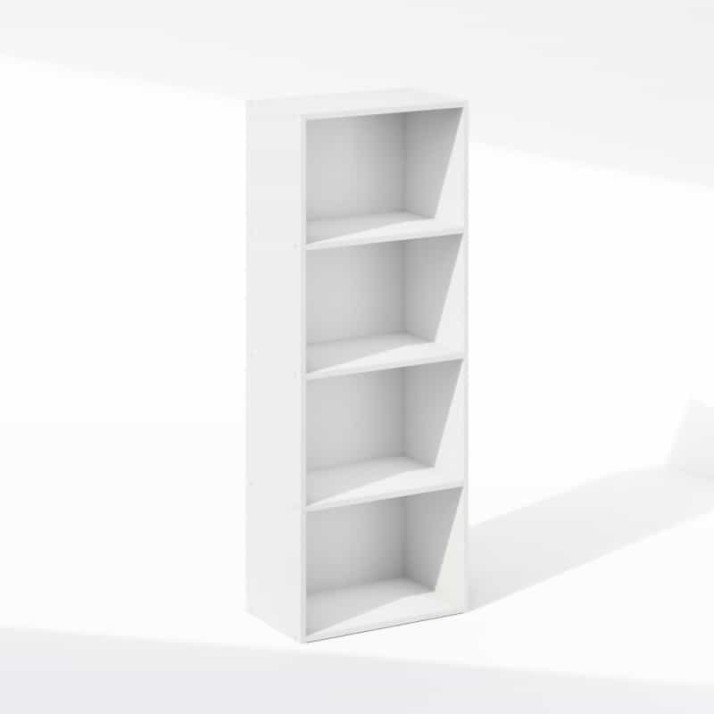 Reed 4-Tier Open Shelf Multipurpose Closet & Clothing Storage, Storage Organizer