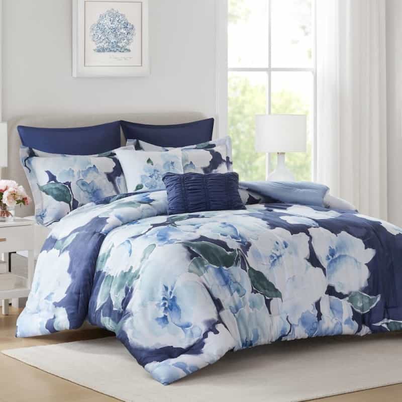 Shanti 7Pcs Printed Comforter Set